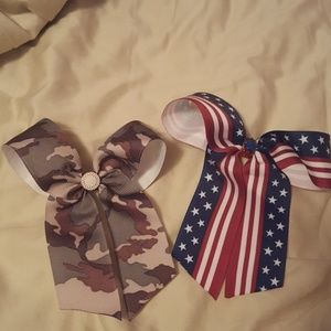 🇺🇸 Super Cute Handmade Patriotic Bows 🎀